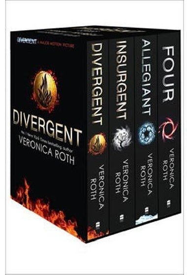 Divergent (BOOKS 1-4 plus World of Divergent) - Roth Veronica