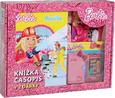 Barbie Hasika - Kufk (knika, asopis + 2 drky) - neuveden