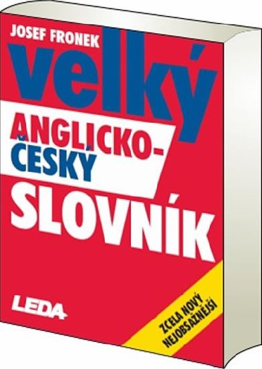 Velký AČ-ČA slovník - Fronek (2 knihy) - Fronek Josef