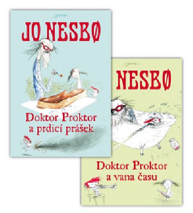 Balek 2 ks Doktor Proktor a prdc prek + Doktor Proktor a vana asu - Jo Nesbo