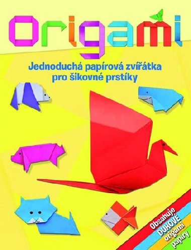 Origami - Jednoduch paprov zvtka pro ikovn prstky - Slovart