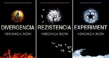 Balek 3 ks Divergencia + Rezistencia + Experiment - Veronica Roth