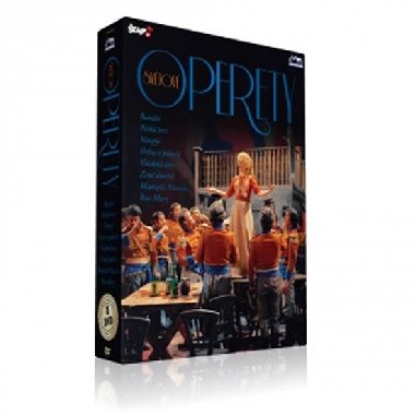 Slavné světové operety - 8 DVD - ČESKÁ MUZIKA