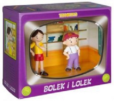 Bolek a Lolek - gumov figurky - Vizopol