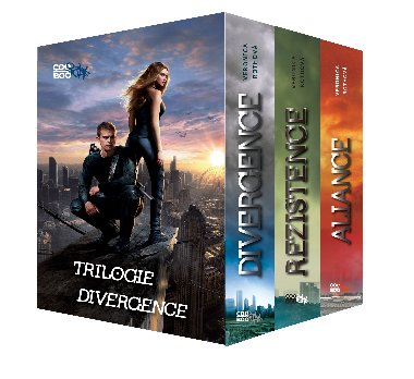Divergence trilogie BOX - obsahuje dly Divergence, Rezistence, Allance - Veronica Rothov