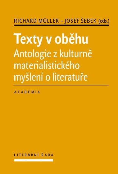 Texty v oběhu - Richard Müller; Josef Šebek