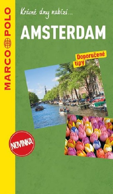Amsterdam průvodce na spirále s mapou MD - Marco Polo
