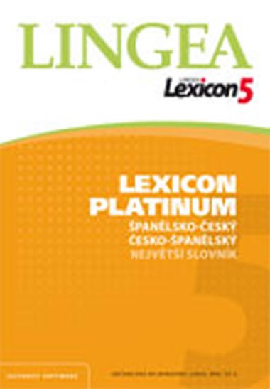 Lexicon 5 panlsk slovnk Platinum - DVD - Lingea