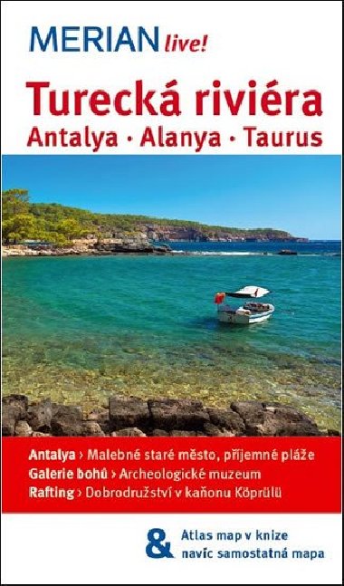 Tureck rivira - Antalya  Alanya Taurus - prvodce Merian - Dilek Zaptcioglu