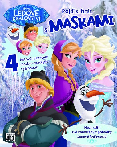 Ledov krlovstv - Kniha s maskami - Walt Disney