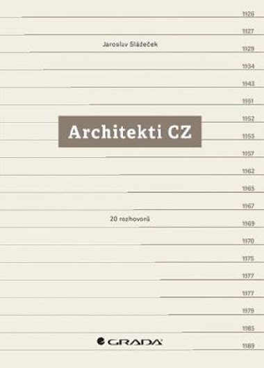 Architekti CZ - 20 rozhovor - Jaroslav Sldeek