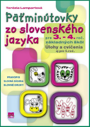 Pmintovky zo slovenskho jazyka pre 3. - 4. ro. zkladnch kl - Terzia Lampartov