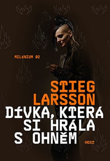 Dvka, kter si hrla s ohnm - Stieg Larsson