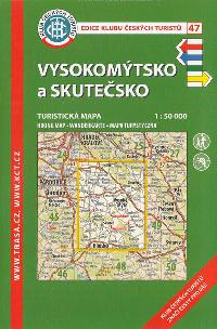 Vysokomtsko a Skutesko 1:50 000 - mapa KT slo 47 - Klub eskch Turist