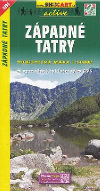 Zpadn Tatry - mapa 1:50 000 Shocart slo 1096 - Shocart
