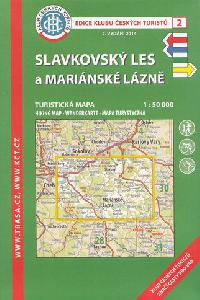 Slavkovsk les a Marinsk Lzn - turistick mapa KT 1:50 000 slo 2 - Klub eskch Turist