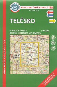 Telsko - turistick mapa KT 1:50 000 slo 98 - Klub eskch Turist