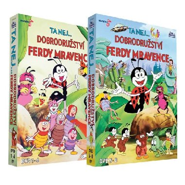 Dobrodružství Ferdy mravence - 8 DVD - Ta nej... - Česká muzika