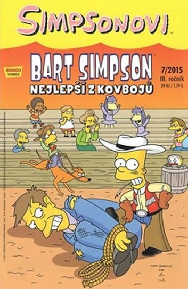 Bart Simpson Nejlep z kovboj - Matt Groening