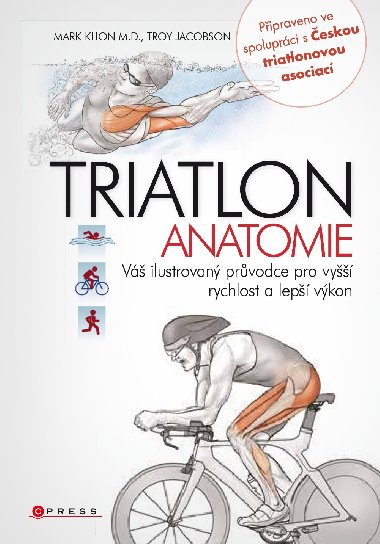 TRIATLON Anatomie - Váš ilustrovaný průvodce pro vyšší rychlost a lepší výkon - Klion Mark, Jacobson Troy