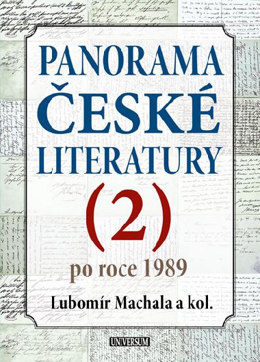 Panorama esk literatury - 2. dl (po roce 1989) - Lubomr Machala