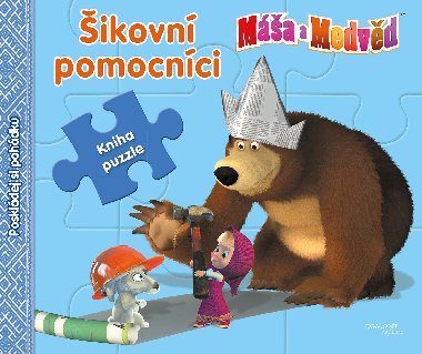 Ma a medvd - ikovn pomocnci (kniha s puzzle) - Animaccord