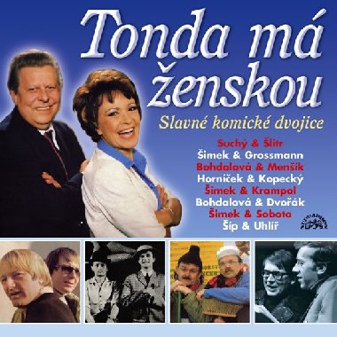 Zlato eskho humoru (Tonda m enskou) - CD - Vladimr Menk; Jiina Bohdalov; Miloslav imek