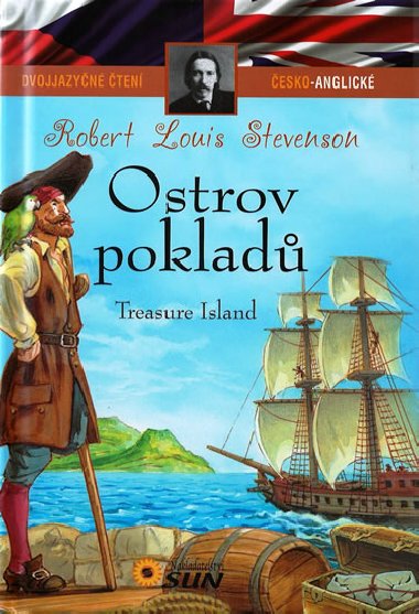 Dvojjazyn ten esko-Anglick - Ostrov poklad - Robert Louis Stevenson