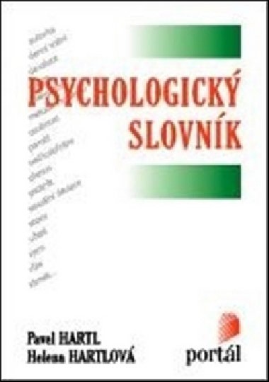 Psychologick slovnk - Pavel Hartl; Helena Hartlov