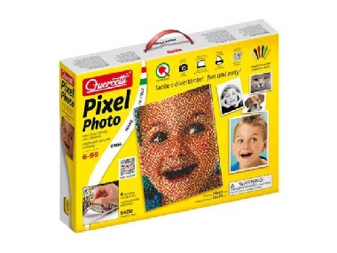 Pixel Photo 4 - Vytvote si portrt pomoc kolk - Quercetti