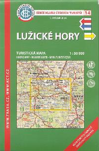 Luick hory 1:50 000 - mapa KT slo 14 - Klub eskch Turist
