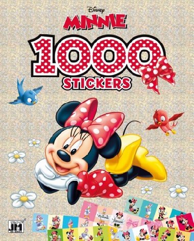 Minnie - 1000 samolepek - Walt Disney