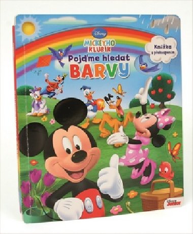 Mickeyho klubk - Pojme hledat barvy - Leporelo s oknky - Disney Walt