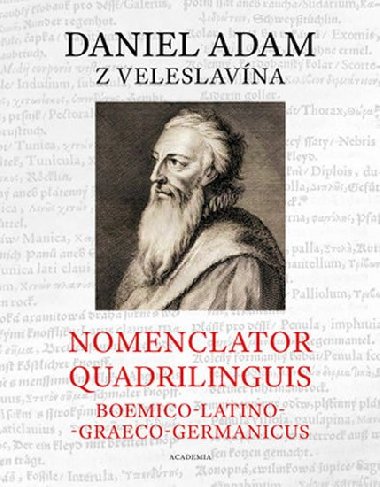 Nomenclator quadrilinguis Boemico-Latino-Graeco-Germanicus + CD - Danie Adam z Veleslavna