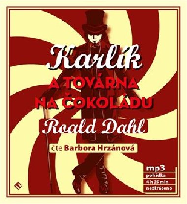 Karlk a tovrna na okoldu - CD - Roald Dahl