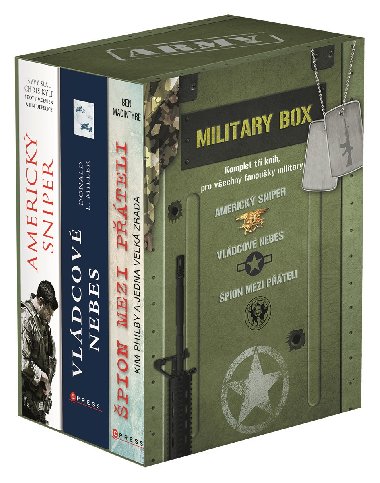 Military 1-3 BOX (Americk sniper + Vldcov nebes + pion mezi pteli) - Chris Kyle; Jim DeFelice; Donald L. Miller