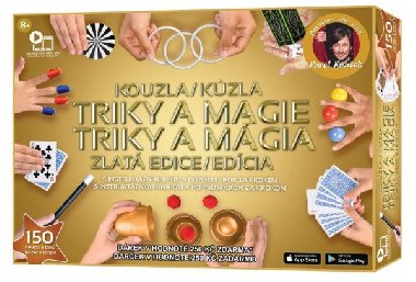 Kouzla, triky a magie - Zlatá edice (150 triků) - HM Studio
