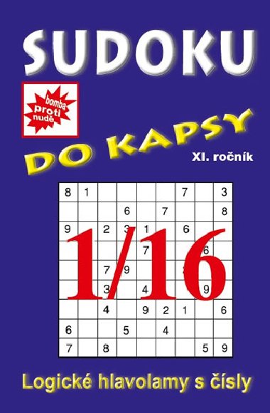 Sudoku do kapsy 1/2016 (modr) - Telpres