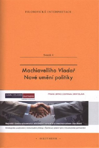 Machiavelliho Vlada. Nov umn politiky - Th Mnissier,Jean Claude Zarka