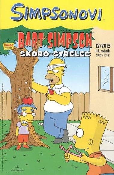 Simpsonovi - Bart Simpson 12/2015 - Skoro-stelec - Matt Groening