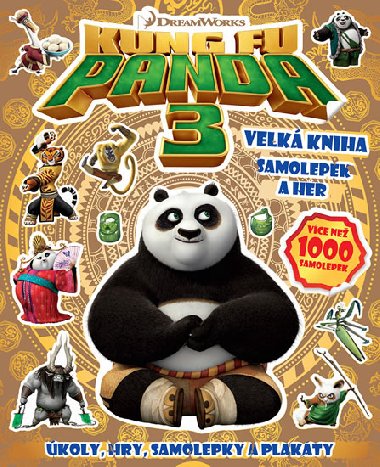 Kung Fu Panda 3 3000 asnch samolepek - DreamWorks
