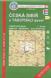 esk Sibi a Tborsko sever - turistick mapa KT 1:50 000 slo 41 - Klub eskch Turist