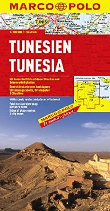 Tunisko /mapa - neuveden