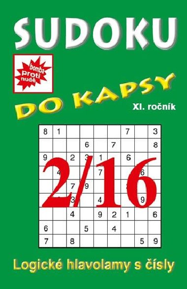 Sudoku do kapsy 2/2016 (zelen) - Telpres