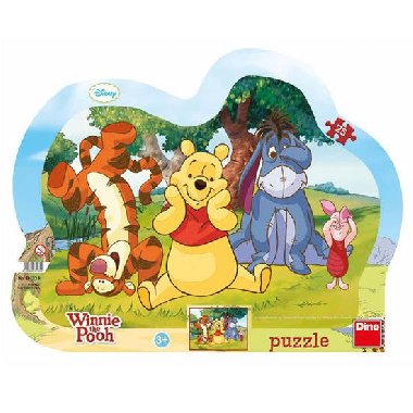 Schovvan s Medvdkem P - puzzle 25 dlk - Disney Walt