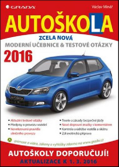Autokola 2016 - Modern uebnice a testov otzky - Vclav Min