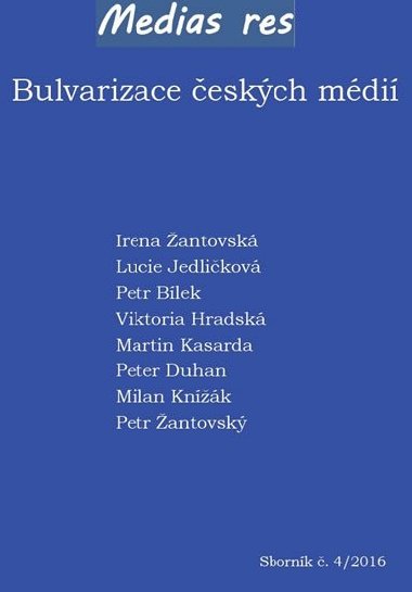 Bulvarizace českých médií - Nakladatelství Čas
