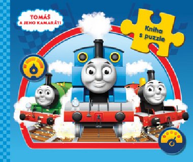 Tom a jeho kamarti Kniha s puzzle - 