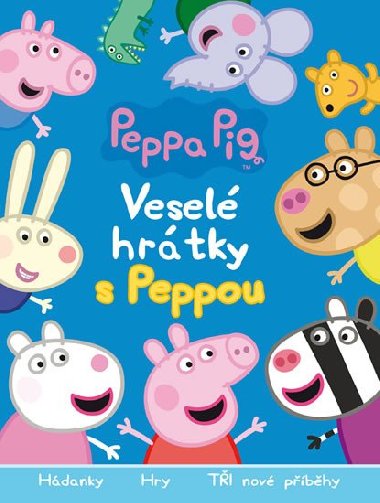 Peppa Pig - Vesel hrtky s Peppou - Egmont