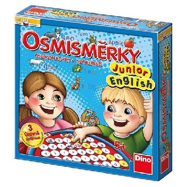 Osmismrky Junior English - hra - Dino Toys